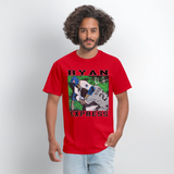 Nolan Ryan Art 3 Graphic Tee - red