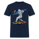 Nolan Ryan Art 2 Graphic Tee - navy