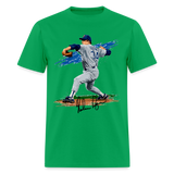 Nolan Ryan Art 2 Graphic Tee - bright green
