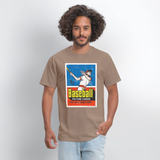 Vintage Topp baseball Graphic Tee - safari