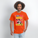 Vintage Topps Baseball Graphic Tee - orange