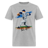 Nolan Ryan Art 2 Graphic Tee - heather gray