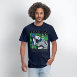 Nolan Ryan Art 3 Graphic Tee - navy
