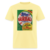 1990s Topps Baseball Pack Graphic Tee - cornsilk