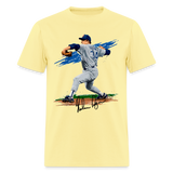Nolan Ryan Art 2 Graphic Tee - cornsilk