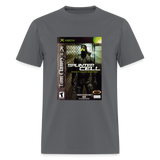 Custom Box Art Graphic tee - charcoal