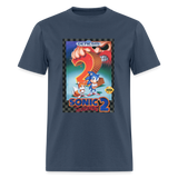 Sonic 1 Cover Art Graphic Tee -  blue dusk