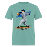 Nolan Ryan Art 2 Graphic Tee - aquatic