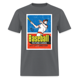 Vintage Topp baseball Graphic Tee - charcoal