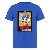 Sonic 1 Cover Art Graphic Tee - royal blue