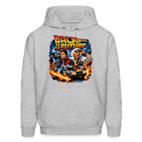 Back To The Future Men's Hoodie - heather gray