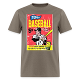 Vintage Topps Baseball Graphic Tee - safari