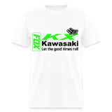 Kawasaki Racing KX Men's Graphic T-Shirt; MX, 250 - white