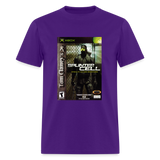 Custom Box Art Graphic tee - purple