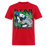 Nolan Ryan Art 3 Graphic Tee - red