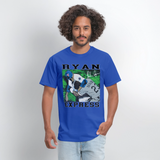 Nolan Ryan Art 3 Graphic Tee - royal blue