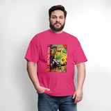 EWJ Cover Art Graphic Tee - fuchsia