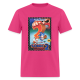 Sonic 1 Cover Art Graphic Tee - fuchsia