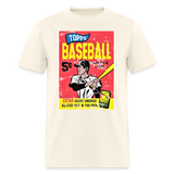 Vintage Topps Baseball Graphic Tee - sweet cream heather
