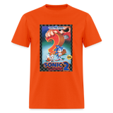 Sonic 1 Cover Art Graphic Tee - orange