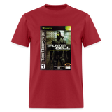 Custom Box Art Graphic tee - dark red