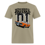 General Lee Dukes of Hazzard Men's Graphic T-Shirt | GILDAN 5000 - khaki