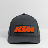 KTM Flexfit  Melange Baseball Cap - dark heather gray