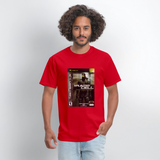 Custom Box Art Graphic tee - red
