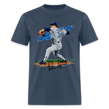 Nolan Ryan Art 2 Graphic Tee -  blue dusk