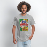 1990s Topps Baseball Pack Graphic Tee - heather gray