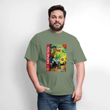 EWJ Cover Art Graphic Tee - military green