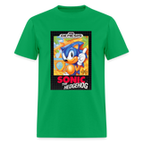 Sonic 1 Cover Art Graphic Tee - bright green