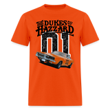 General Lee Dukes of Hazzard Men's Graphic T-Shirt | GILDAN 5000 - orange