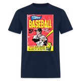 Vintage Topps Baseball Graphic Tee - navy