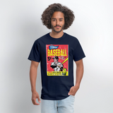 Vintage Topps Baseball Graphic Tee - navy