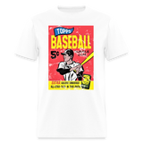 Vintage Topps Baseball Graphic Tee - white