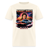 80's Knight Rider Men's Graphic T-Shirt | GILDAN 5000 - sweet cream heather