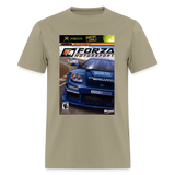 Forza Moto Game Cover Graphic Tee - khaki