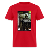 Custom Box Art Graphic tee - red