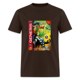 EWJ Cover Art Graphic Tee - brown