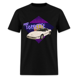 87 Corvette Graphic Tee - black
