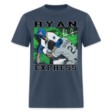 Nolan Ryan Art 3 Graphic Tee -  blue dusk