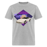 87 Corvette Graphic Tee - heather gray