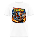 80s Back to the Future Men's Graphic T-Shirt | GILDAN 5000 - white