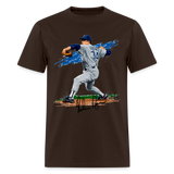 Nolan Ryan Art 2 Graphic Tee - brown