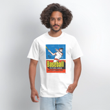 Vintage Topp baseball Graphic Tee - white