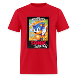 Sonic 1 Cover Art Graphic Tee - red