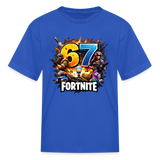 Fortnite "67" Kids' Gaming T-Shirt - royal blue