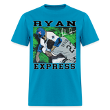 Nolan Ryan Art 3 Graphic Tee - turquoise