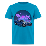 87 Camaro irocz - turquoise
